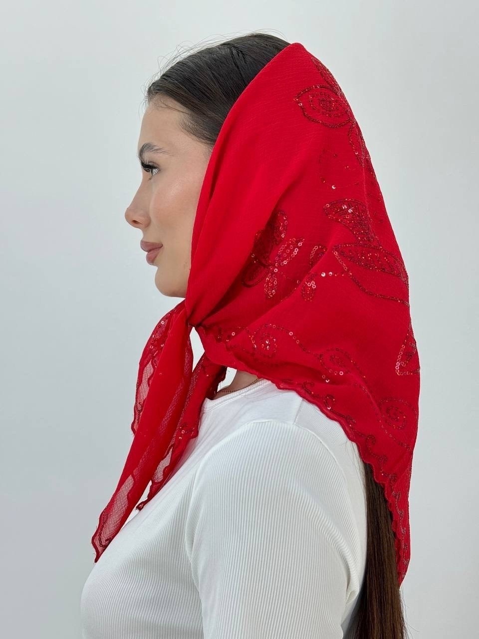 платок косынка ажурная на шею на голову женская,платки церковный,платок белый,платки косынка,платок косынка ажурная на шею на голову