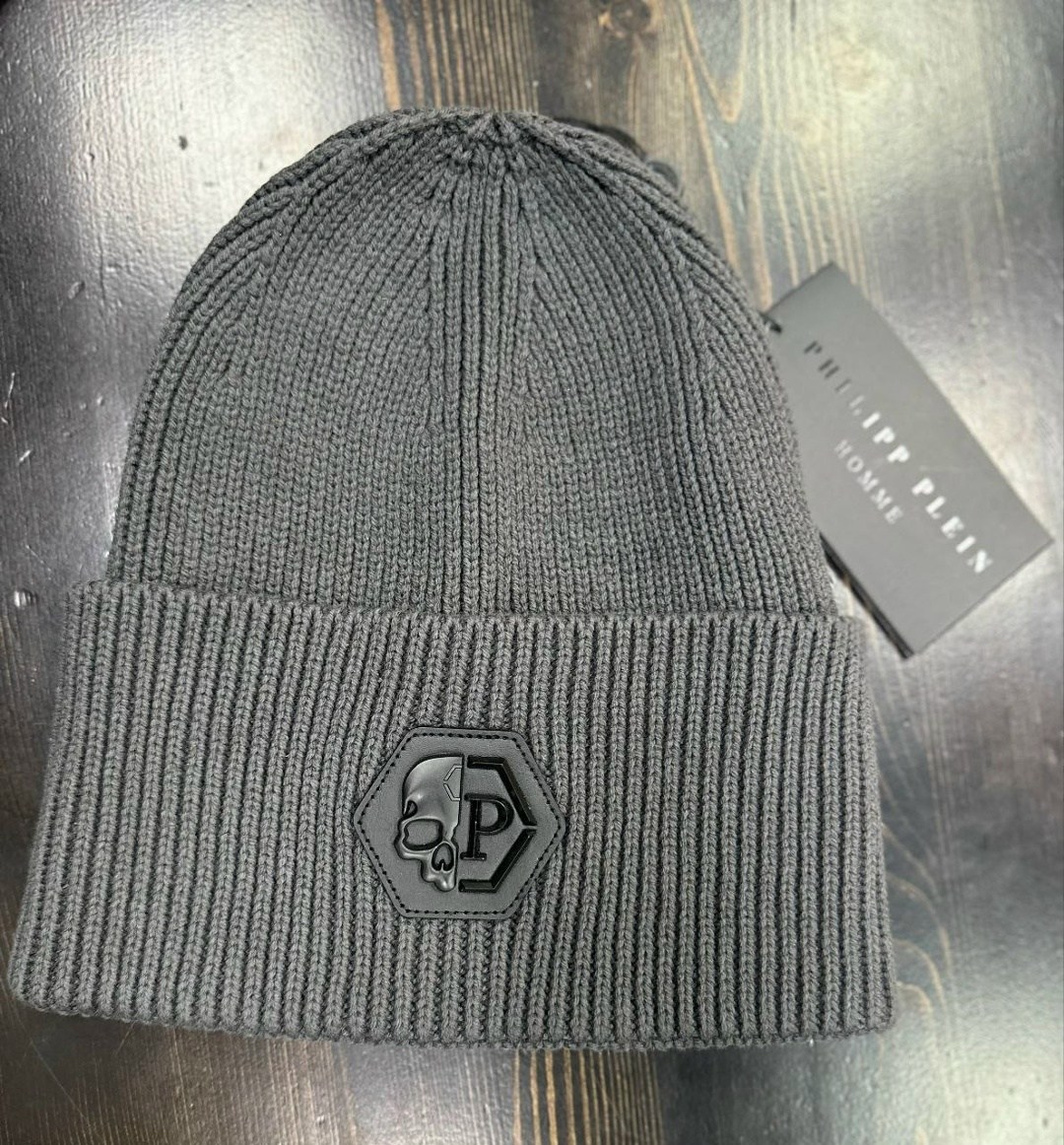 шапка philipp plein шапка,шапка philipp plein,шапка philip plein skull серый,шапка philipp plein black skull collection (серый),шапка philipp plein skull (серый)