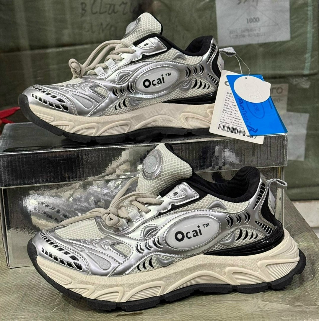 кроссовки runtech3.0 с низким верхом серебристые ocai,кроссовки унисекс ocai runtech3.0 грязно-белые,кроссовки,кроссовки ocai,кроссовки унисекс