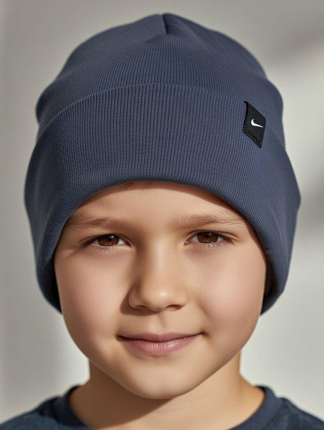 спортивная шапка nike peak kids' standard cuff swoosh beanie,шапка для мальчика,шапка для детей,шапочка для мальчика,шапка детская bodo