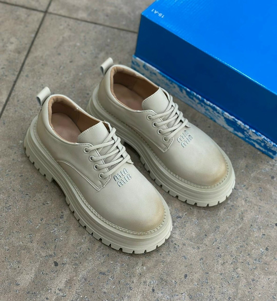 ,полуботинки женские,бежевые полуботинки, повседневные, женская