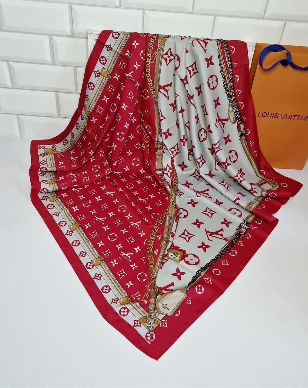 брендовый платок louis vuitton,louis vuitton платок,брендовый платок,шелковые платки,женские платки