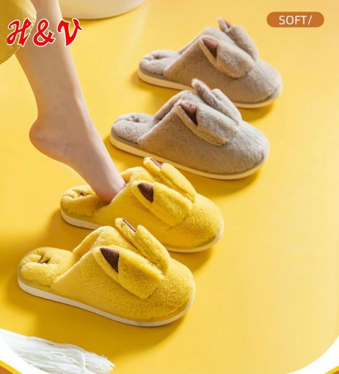 домашние тапочки,тапочки «пикачу»,тапочки теплые,плюшевые тапочки,женские домашние тапочки