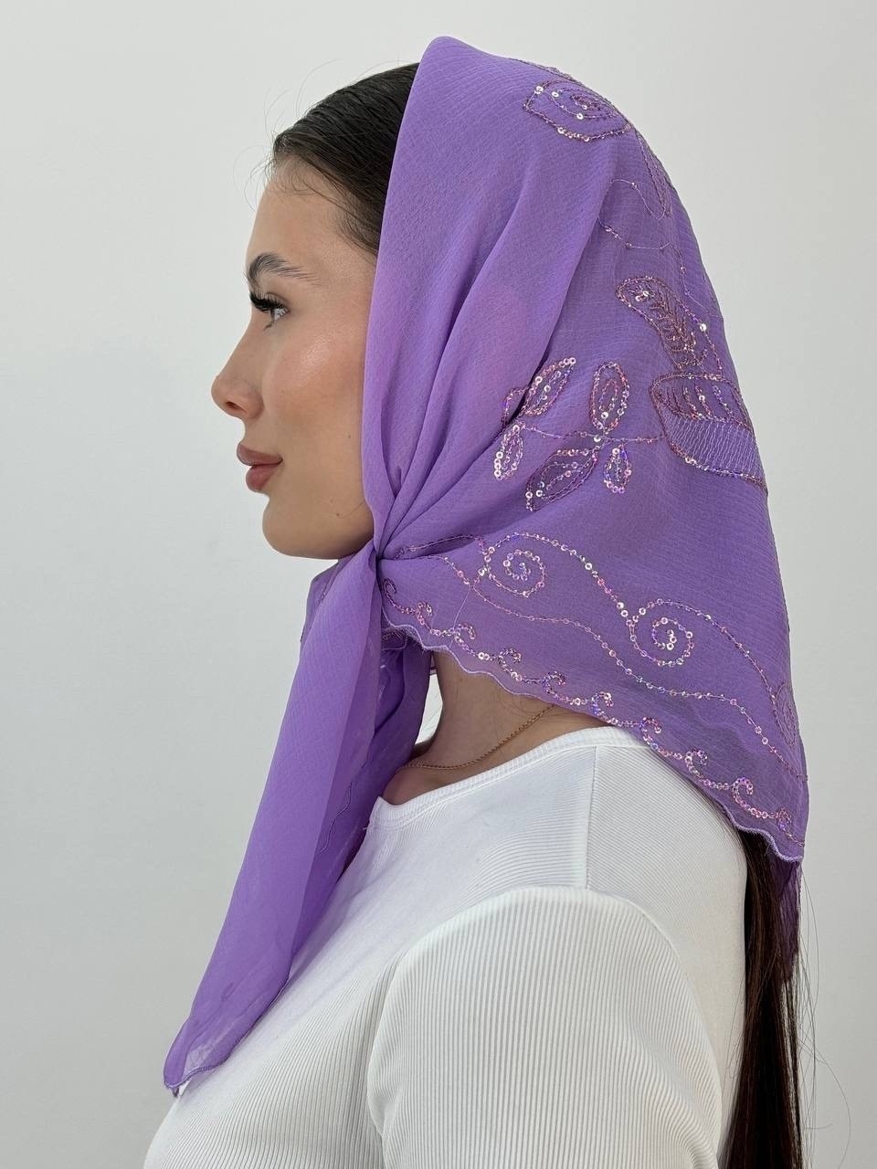 платок косынка ажурная на шею на голову женская,платки церковный,платок белый,платки косынка,платок косынка ажурная на шею на голову