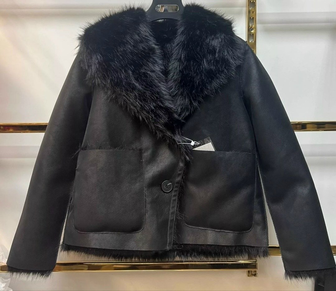 дубленка мех зара фенди,дубленка фенди с мехом,дубленка авиатор fendi,дубленка женская натуральный мех,дубленка зимняя