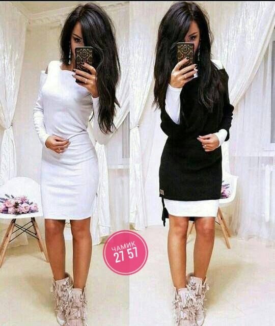 платье двойка,платье двойка ангора ,трикотажное платье,костюм с платьем,платье женская