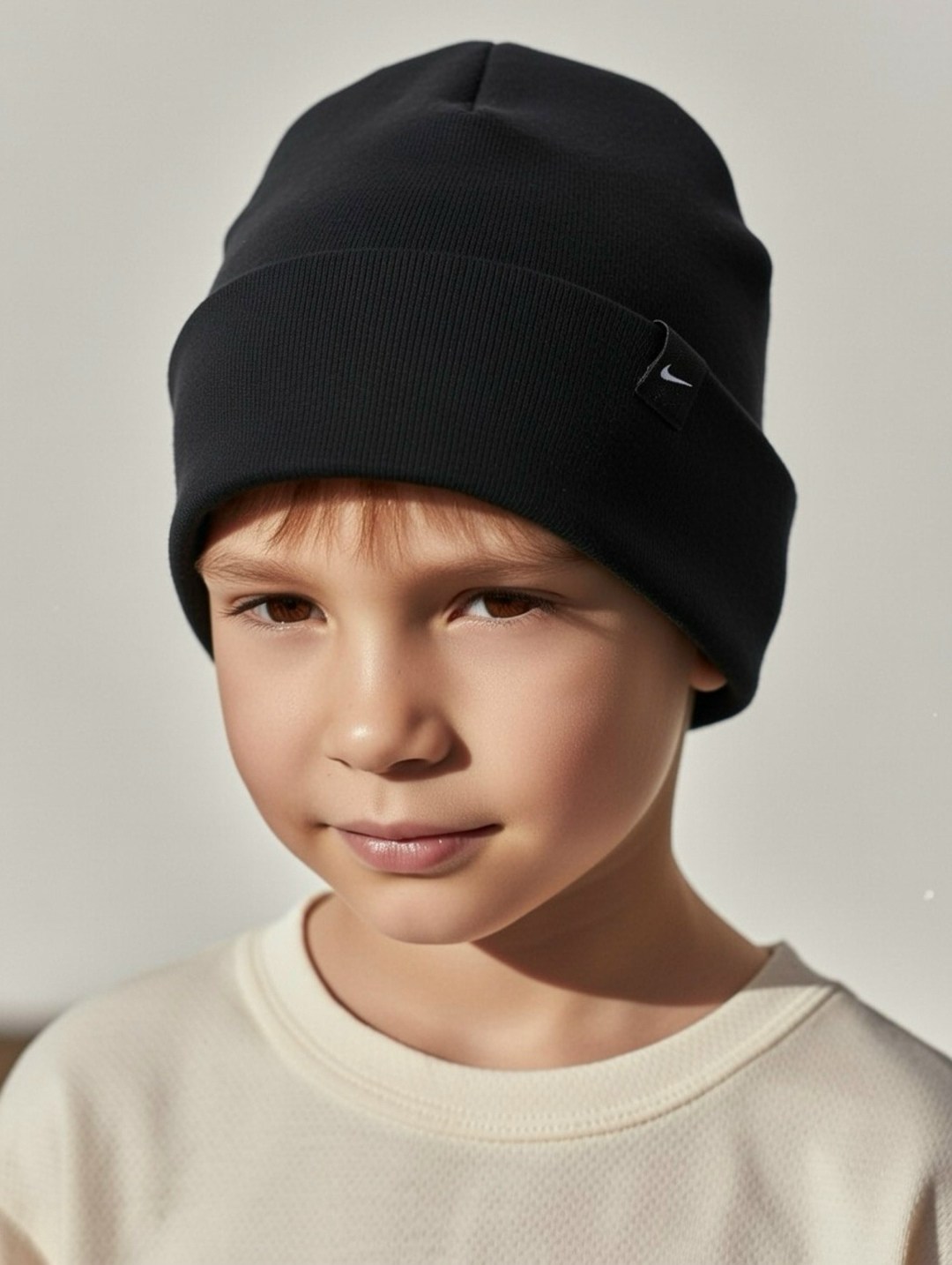 спортивная шапка nike peak kids' standard cuff swoosh beanie,шапка для мальчика,шапка для детей,шапочка для мальчика,шапка детская bodo