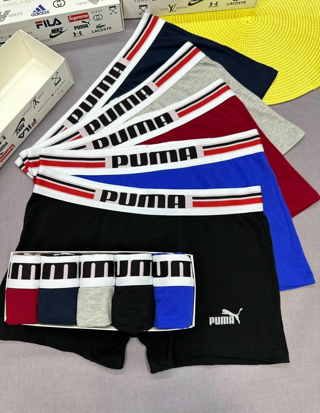 комплект трусов мужские боксеры,мужские трусы боксера,трусы пума мужские боксеры,мужской набор трусов,трусы мужские puma