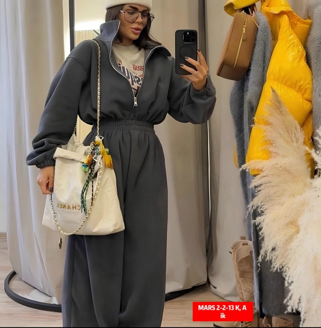 комбинезон на флисе,женский костюм,стильные комбинезоны,слитный комбинезон на флисе,костюм на флисе