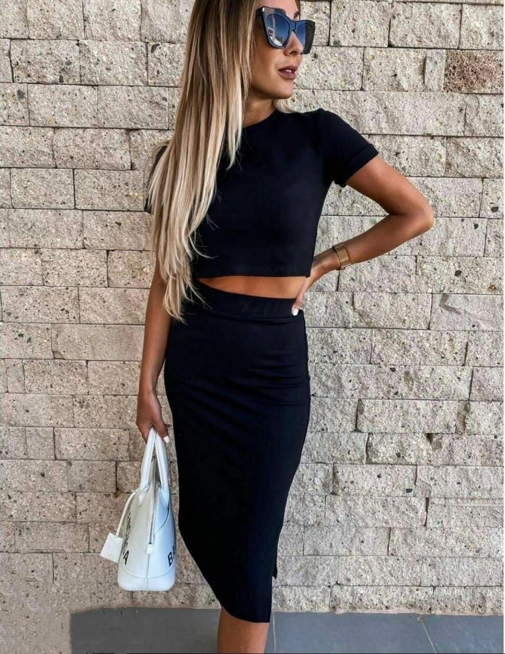 костюм с топом и юбкой,стильные костюмы,костюм с юбкой,летний костюм с юбкой,костюм с юбкой лапша