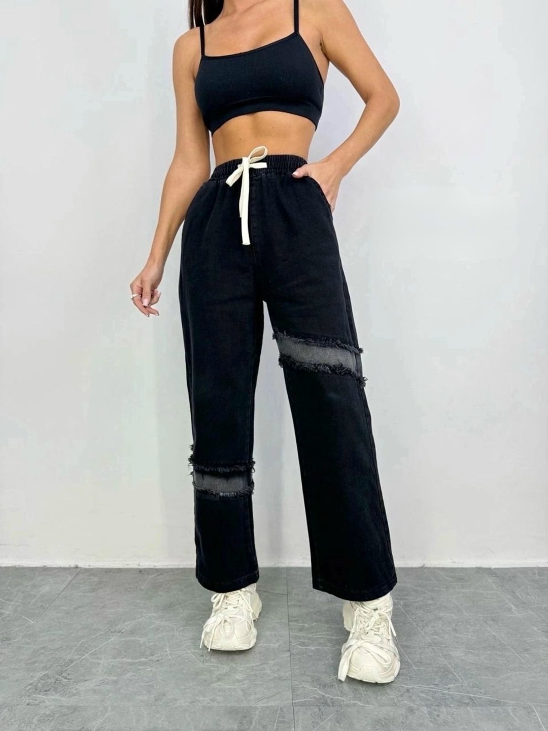 джинсы черные широкие,джинсы штаны,джинсы брюки,женские штаны,джинсы женские