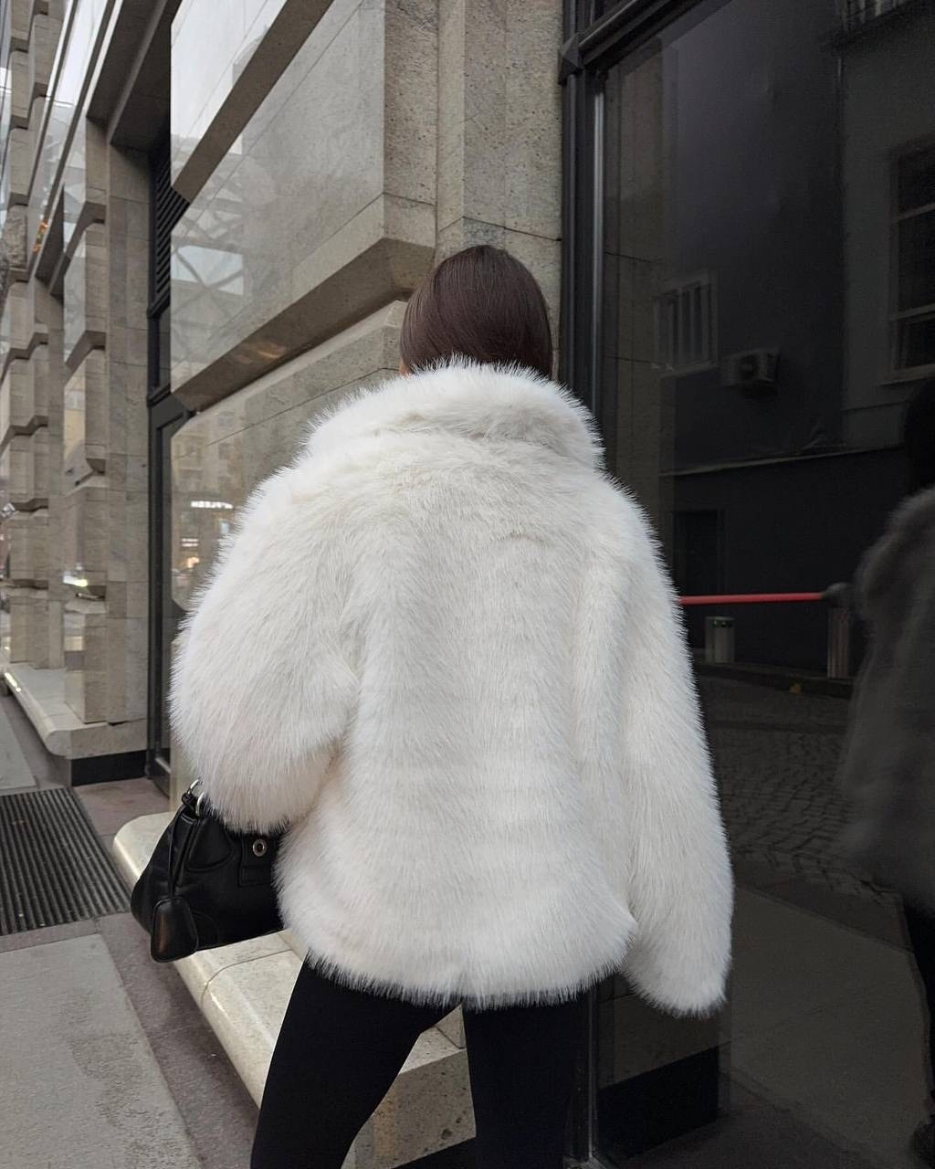 шубка,шуба мех искусственный,шуба из эко меха,экошуба автоледи песец светлая,шубка женская короткая белая