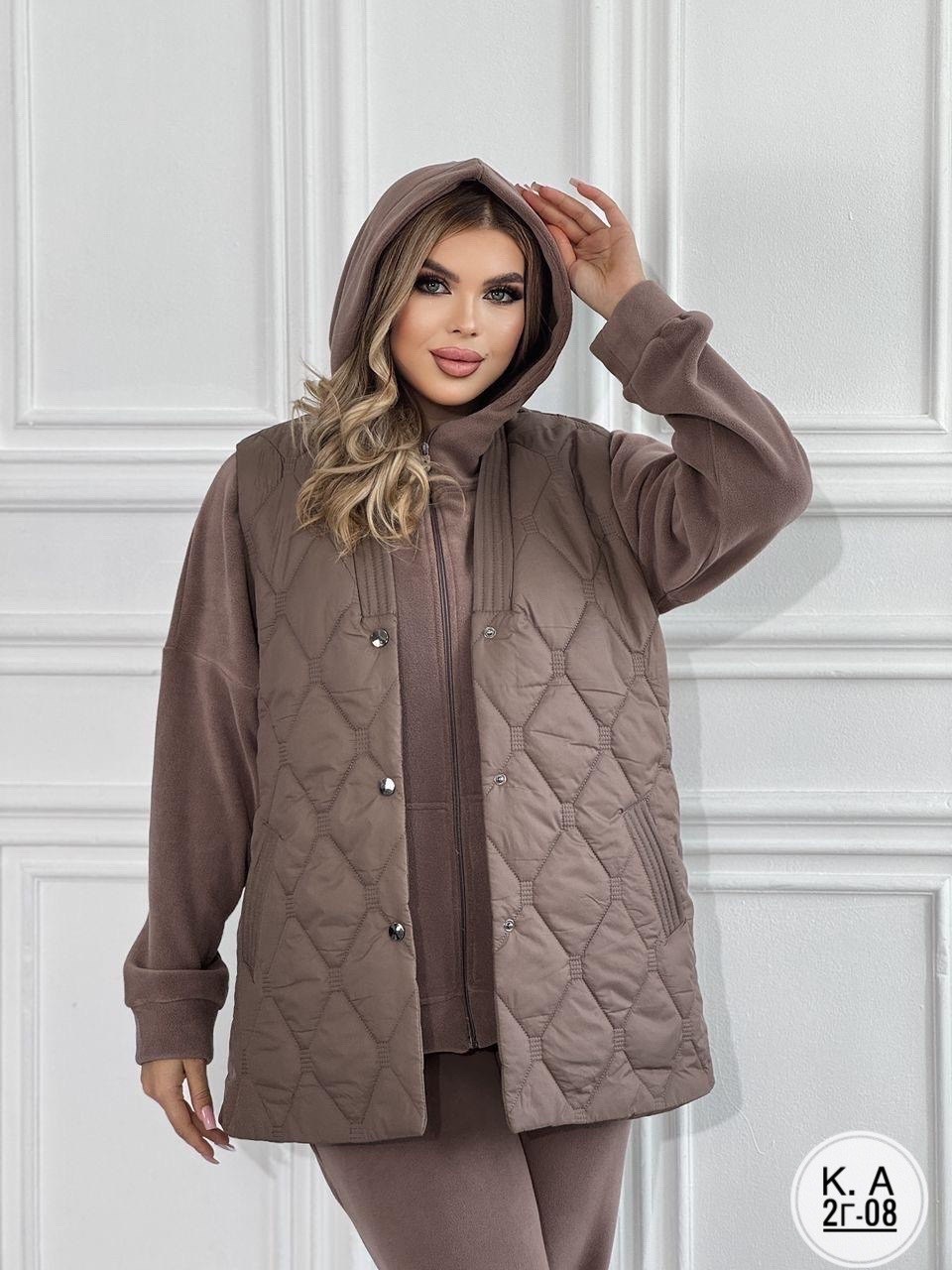 костюм женский тройка,костюм на флисе,женский теплый костюм,костюм женский тройка на флисе с жилеткой теплый,костюм женский