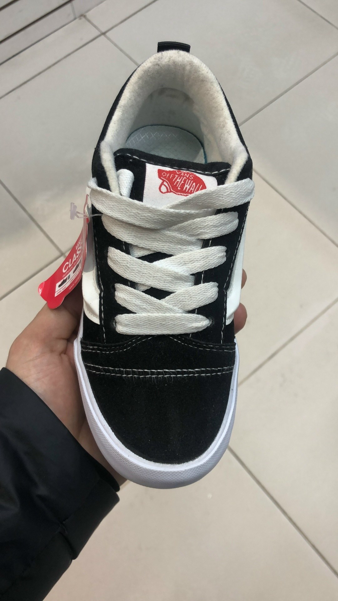 кеды скейтерские vans knu skool,,vans knu skool skate shoe black / true white,кеды knu skool vans,вансы