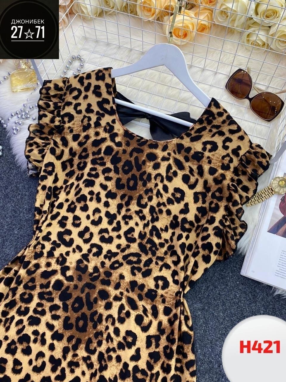 платье с леопардовым принтом,платье женская,платье женское леопардовое,платье летнее,платье