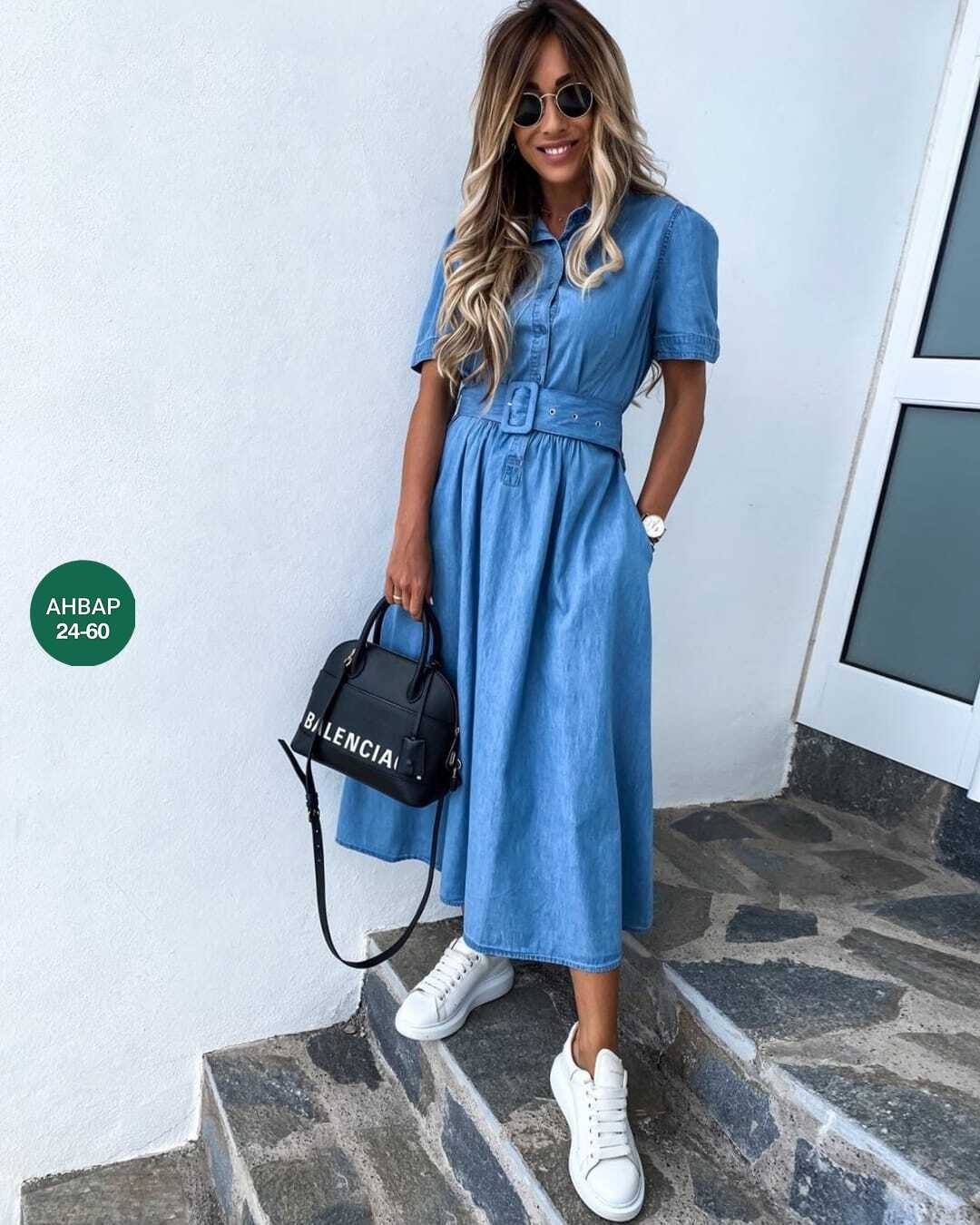 платье джинс,платье женское джинсовое,джинсовое платье сарафан миди style spark,платье джинсовое с поясом,джинсовая платье