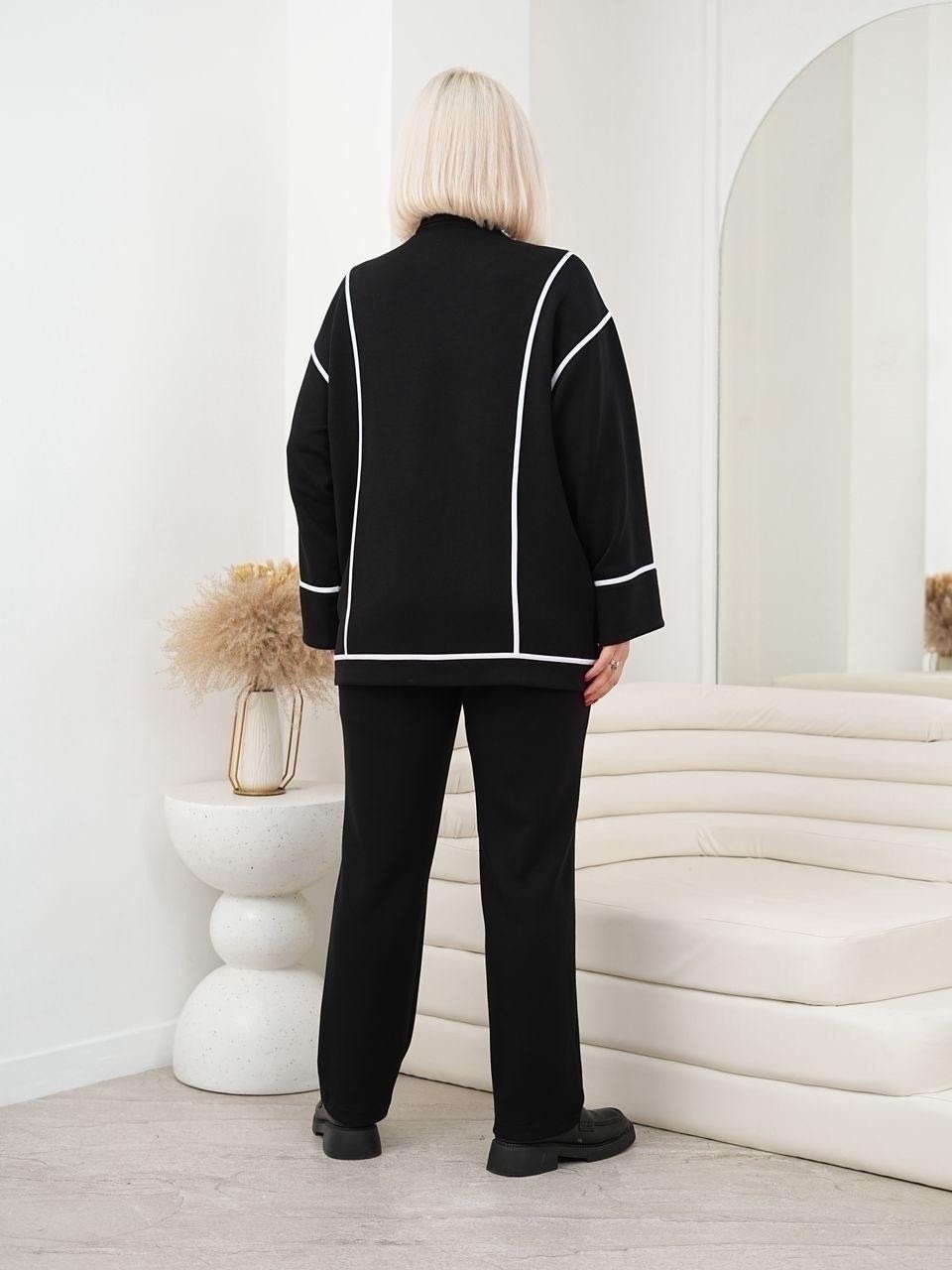 костюм женский,костюм женский брючный,костюм брючный двойка с пиджаком pimari,стильный костюм,костюм