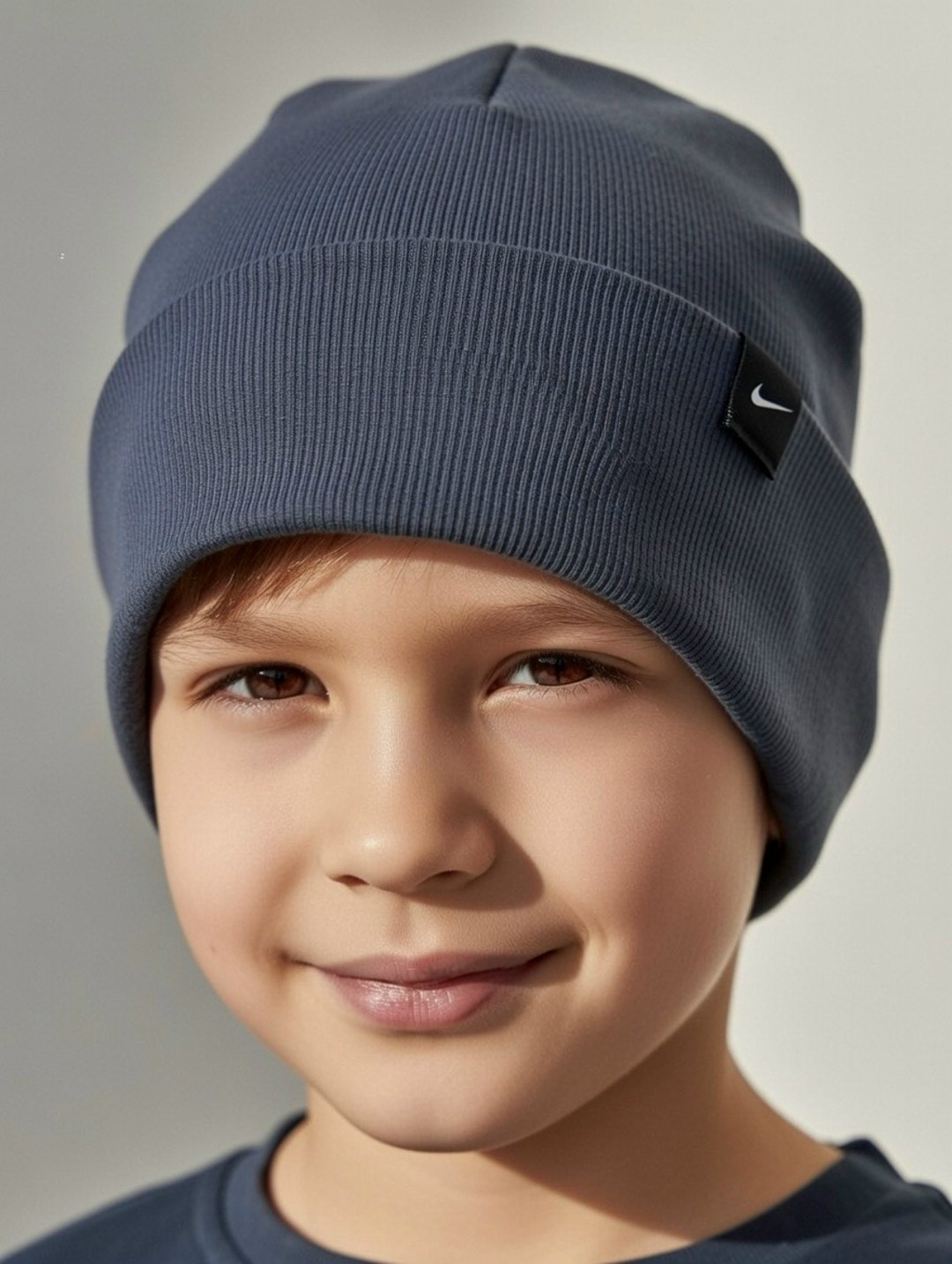спортивная шапка nike peak kids' standard cuff swoosh beanie,шапка для мальчика,шапка для детей,шапочка для мальчика,шапка детская bodo