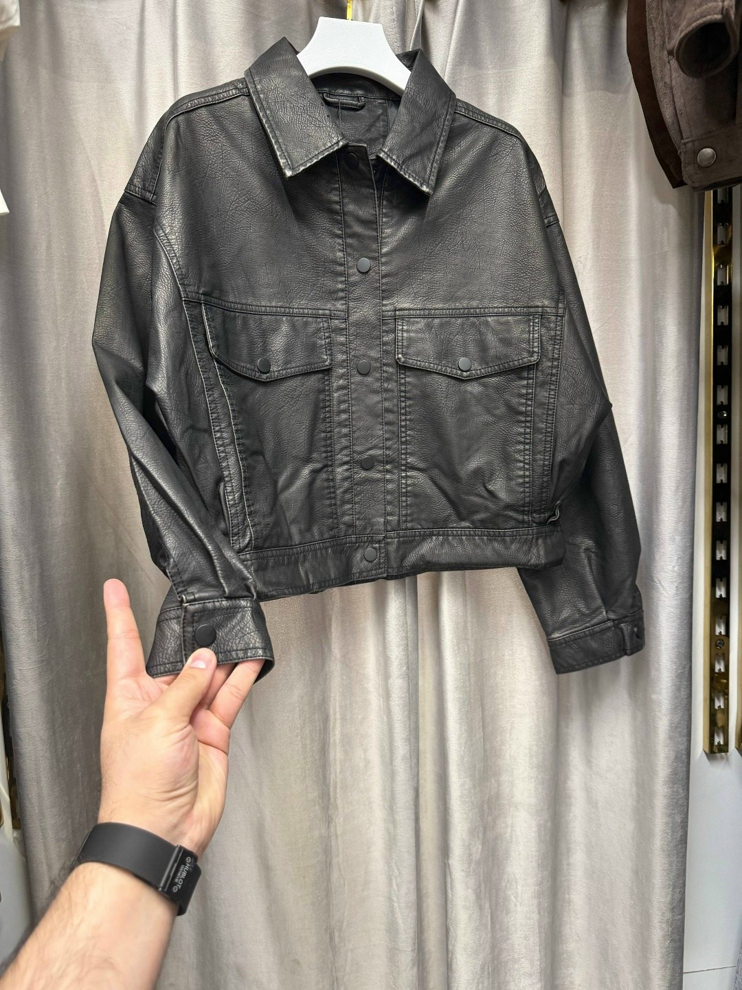 кожаная куртка,женская кожаная куртка,куртки из искусственной кожи женские,повседневная куртка,кожаная куртка balenciaga