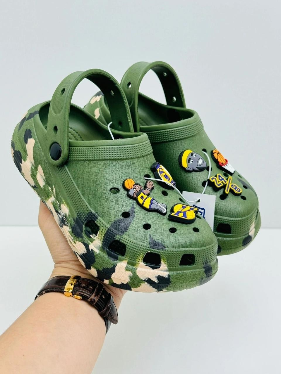 кроксы сабо детские,кроксы детские,,кроксы для девочек,кроксы с джибитсами