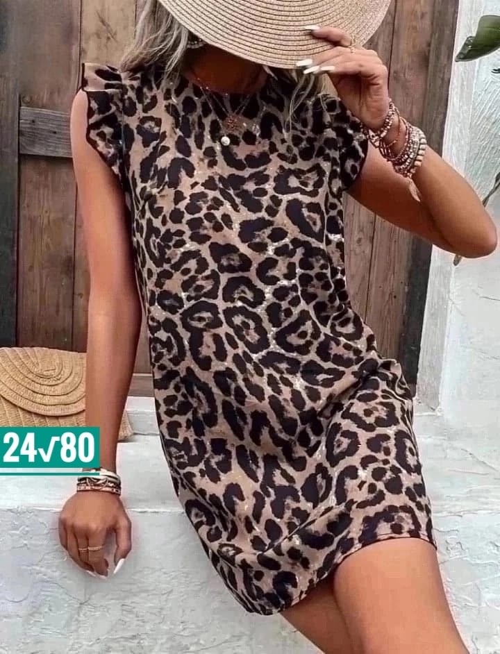 платье женская,платье женское летнее,платье летнее,платье с леопардовым принтом,одежда женская