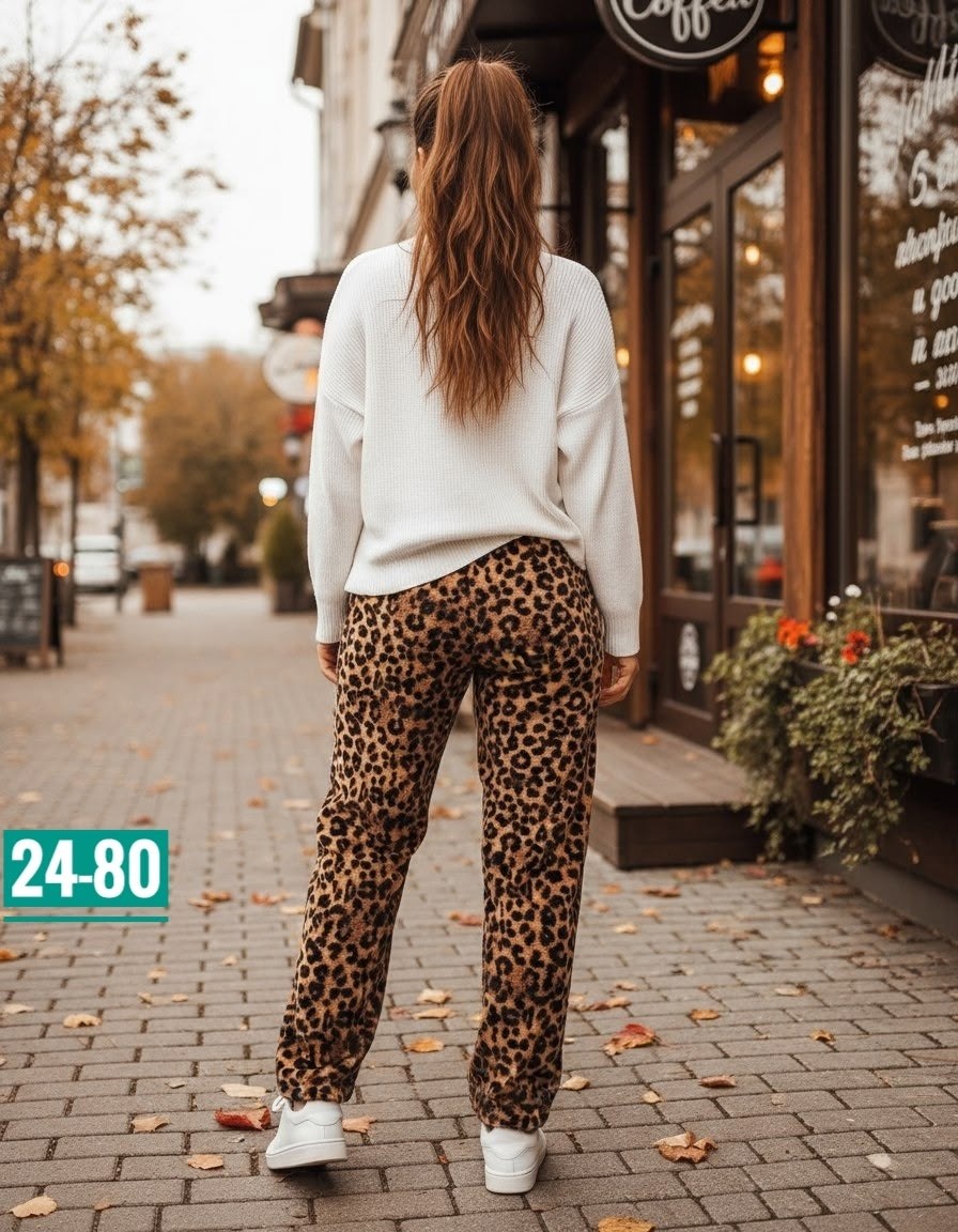штаны женские,леопардовые брюки,брюки с леопардовым принтом,леопардовые штаны,брюки трикотажные леопардовые