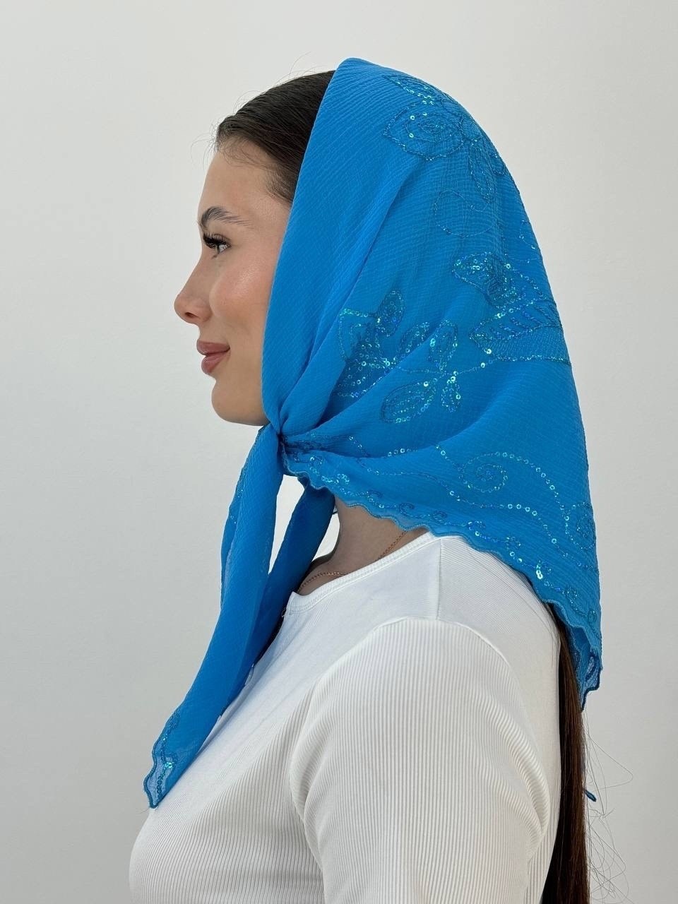 платок косынка ажурная на шею на голову женская,платки церковный,платок белый,платки косынка,платок косынка ажурная на шею на голову