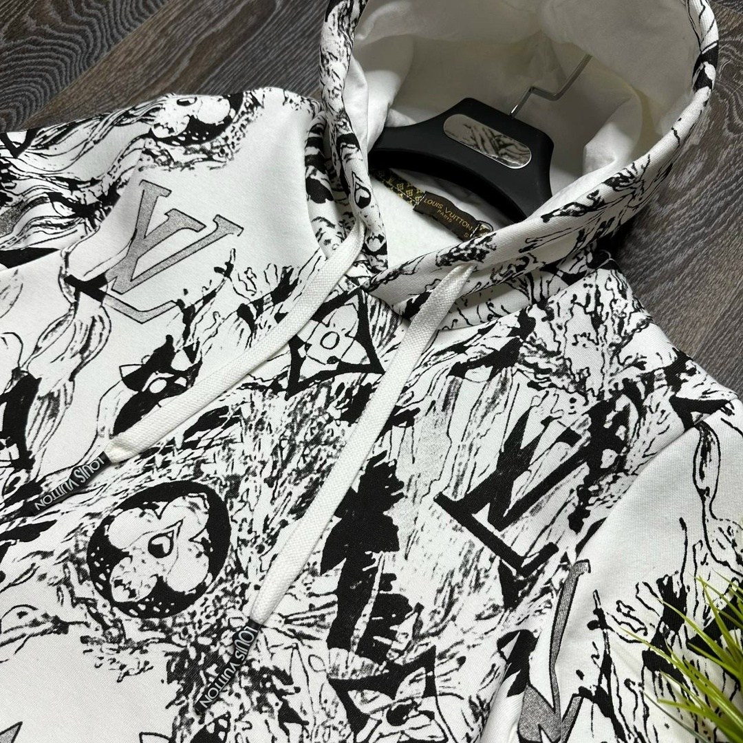 мужские худи на флисе,худи louis vuitton на флисе,мужские толстовки и худи,худи луи виттон,толстовка louis vuitton premium