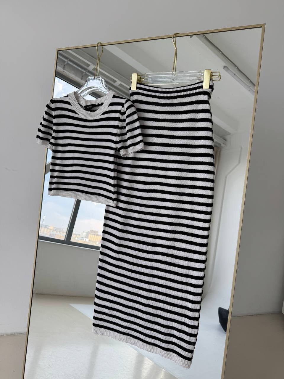 юбка в полоску,костюм с юбкой,трикотажная юбка,костюм с юбкой трикотажный,костюм юбка и топ