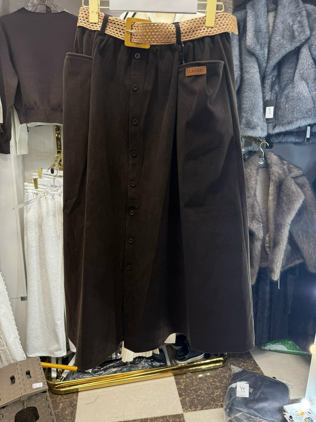 юбка средней длины,юбка женская длинная,юбка с поясом,юбка вельветовая миди трапеция 42-48,юбка вельветовая миди