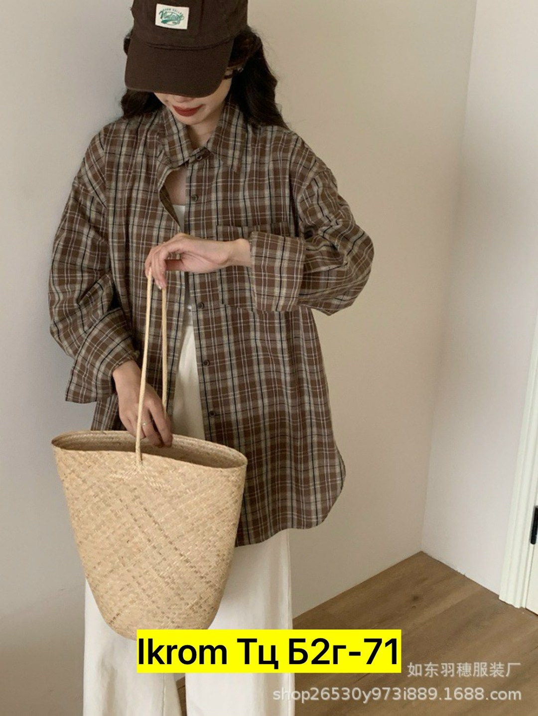кореан стайл клетчатая рубашка,рубашка женская оверсайз в клетку,женская клетчатая рубашка,рубашка летняя oversize,женская рубашка в клетку