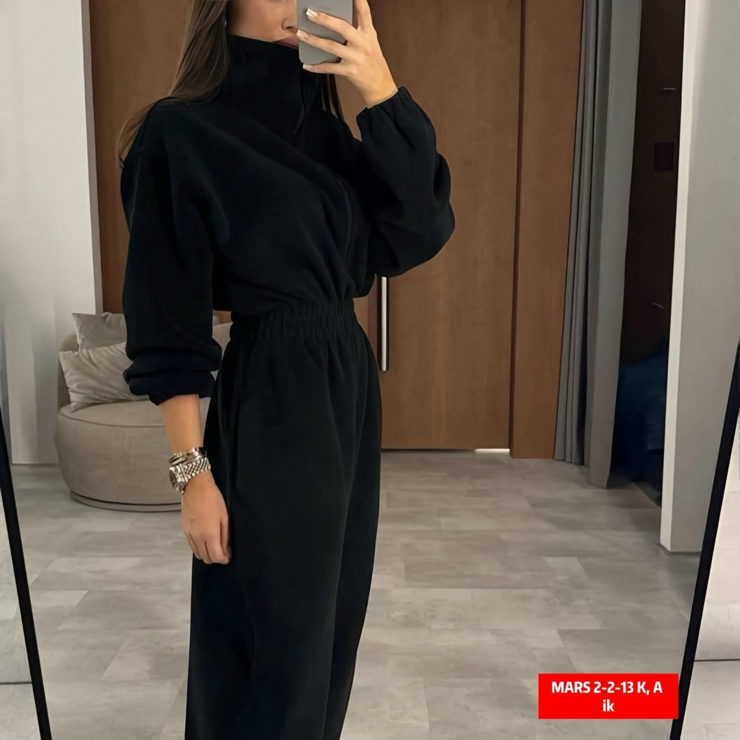 комбинезон на флисе,женский костюм,стильные комбинезоны,слитный комбинезон на флисе,костюм на флисе