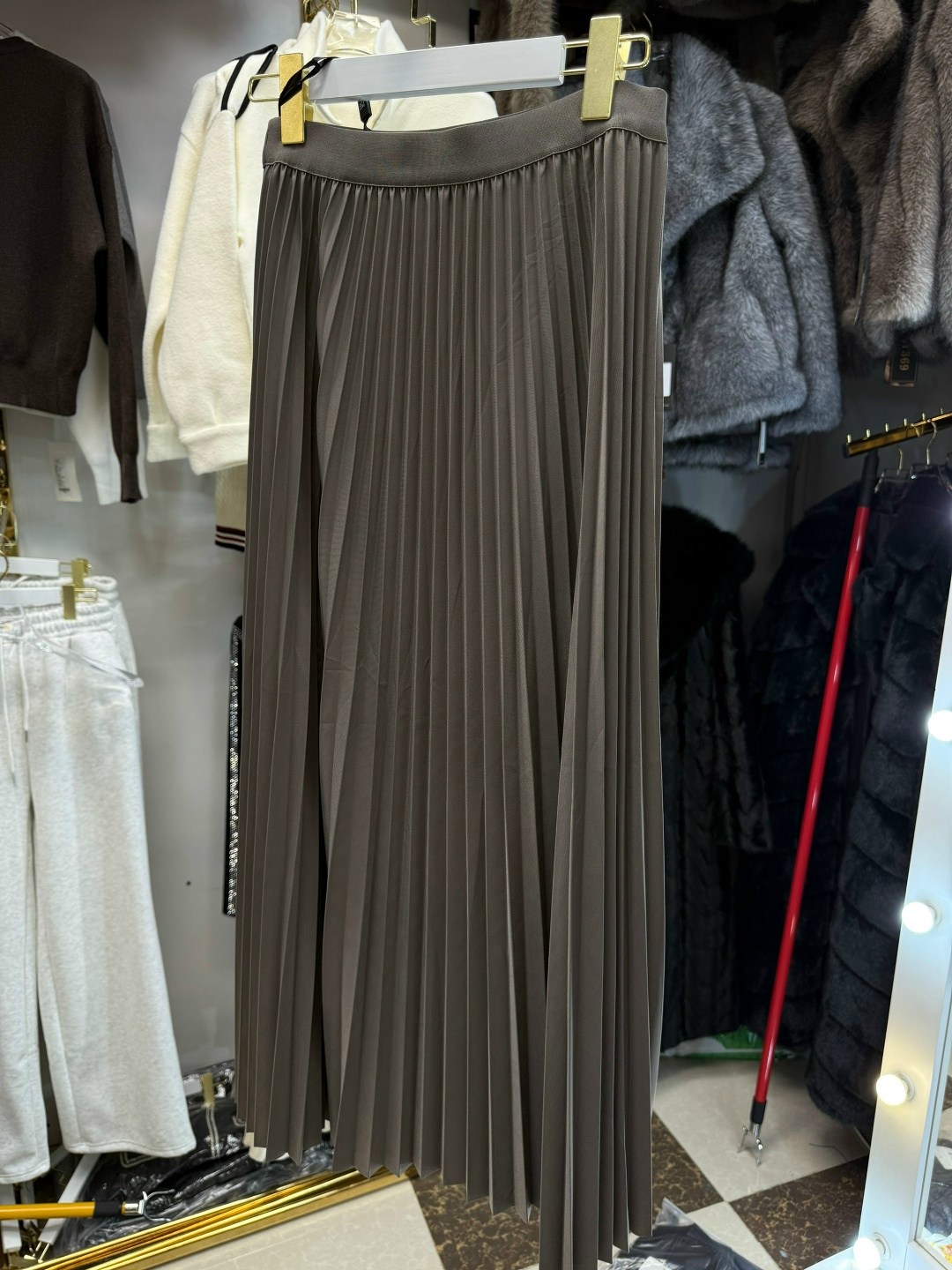 плиссированная юбка,женская плиссированная юбка,женская плиссированная юбка средней длины,плиссированная юбка миди,юбка плисе sfilato бордовый