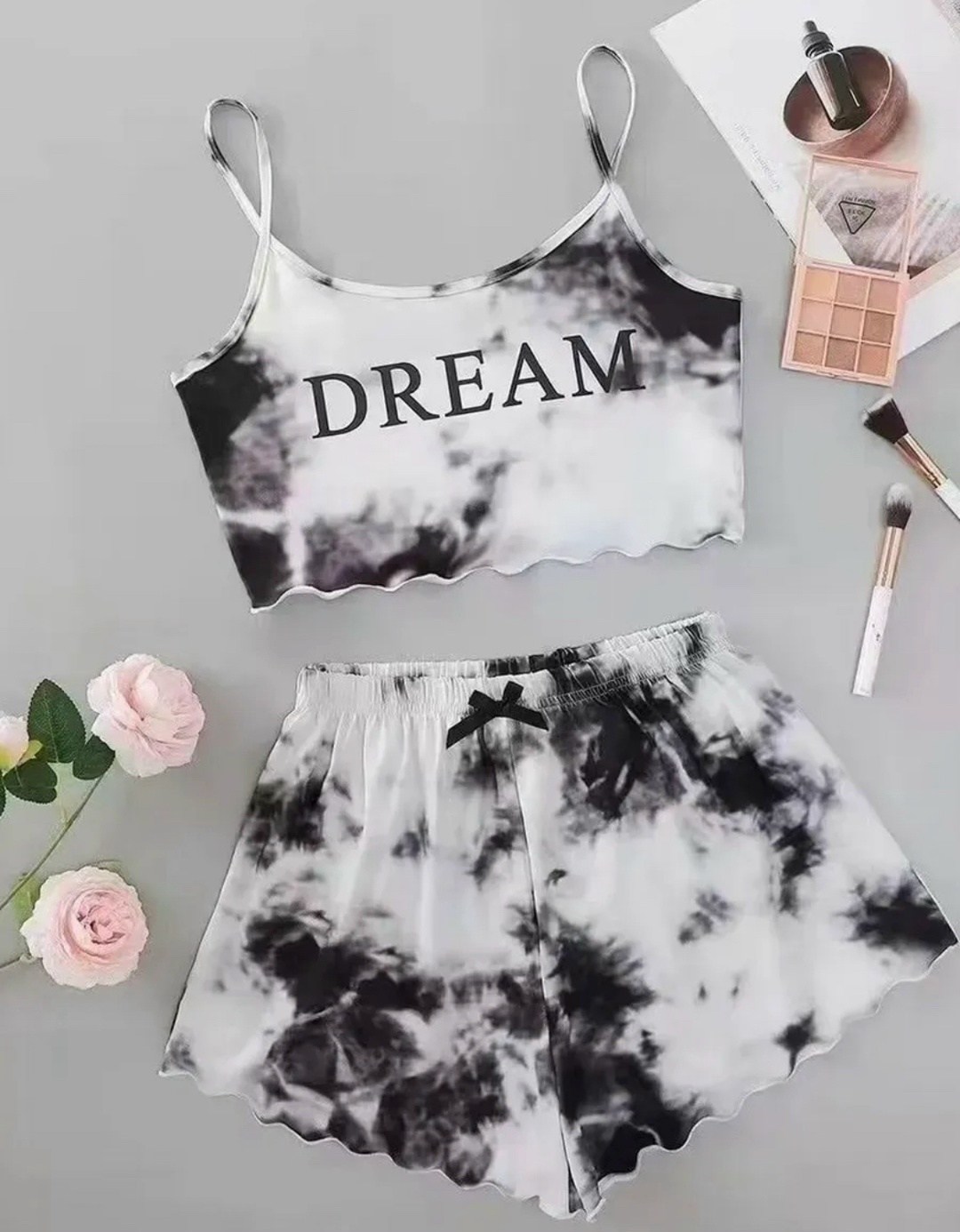 пижама с шортами женская,пижама женская с шортами и майкой,женская пижама,пижама с шортами,пижама женская с шортами и майкой на бретельках