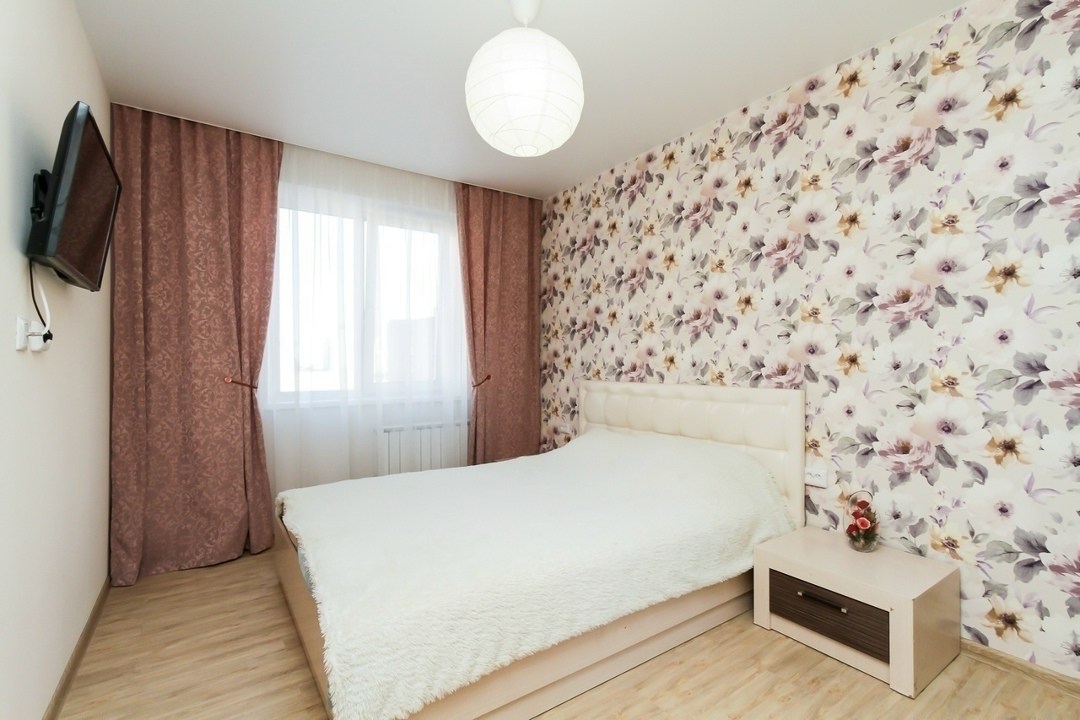 апартаменты нижний новгород,уютная однокомнатная квартира,большая кухня,однокомнатная квартира,кухня салатовая с белым