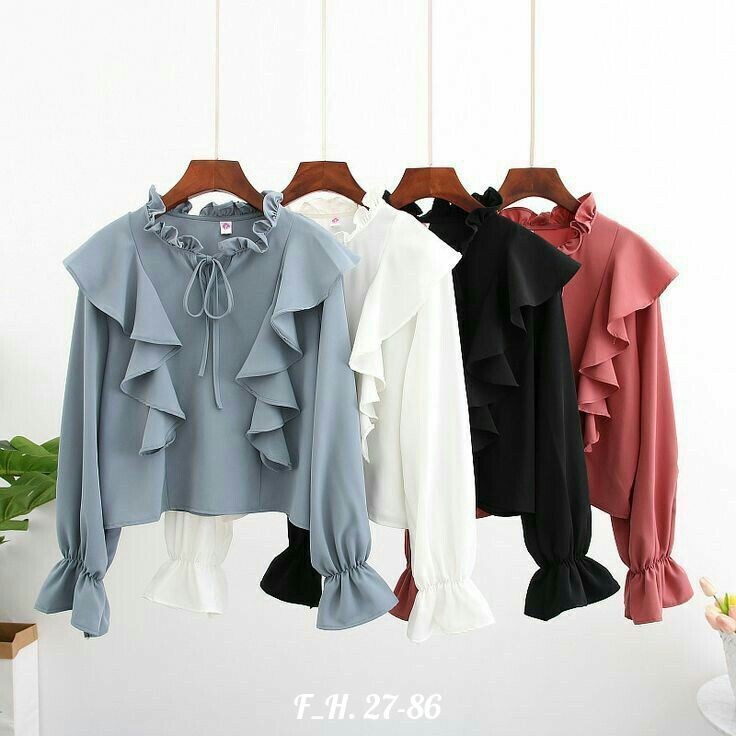 рубашки с воланами модные,элегантная блузка,блузка с оборками,блузка ,шифоновая рубашка