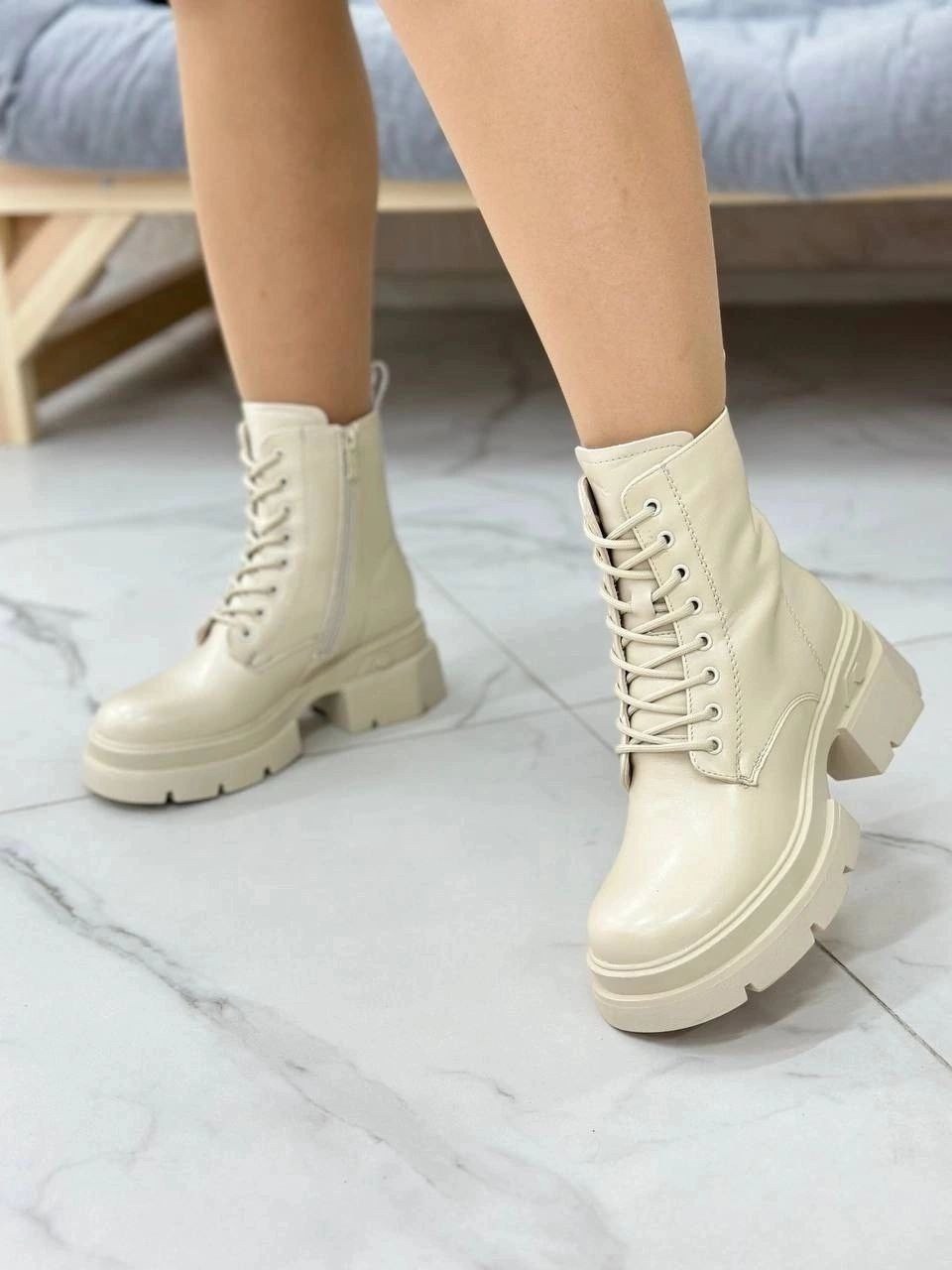 женские ботинки,,бежевые ботинки,ботинки,демисезонные женские ботинки