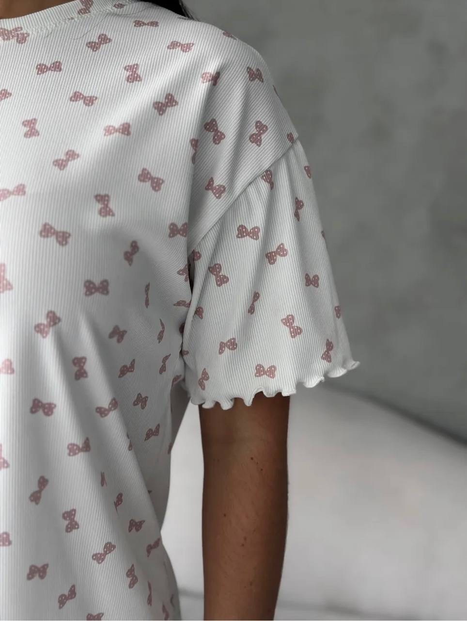 пижама женская,пижама с брюками и сердечками арт. в-001-1/001,пижама с брюками и сердечками арт. в-001-1/001 (белый),пижама со штанами оверсайз домашняя одежда demonic leon,пижама со штанами