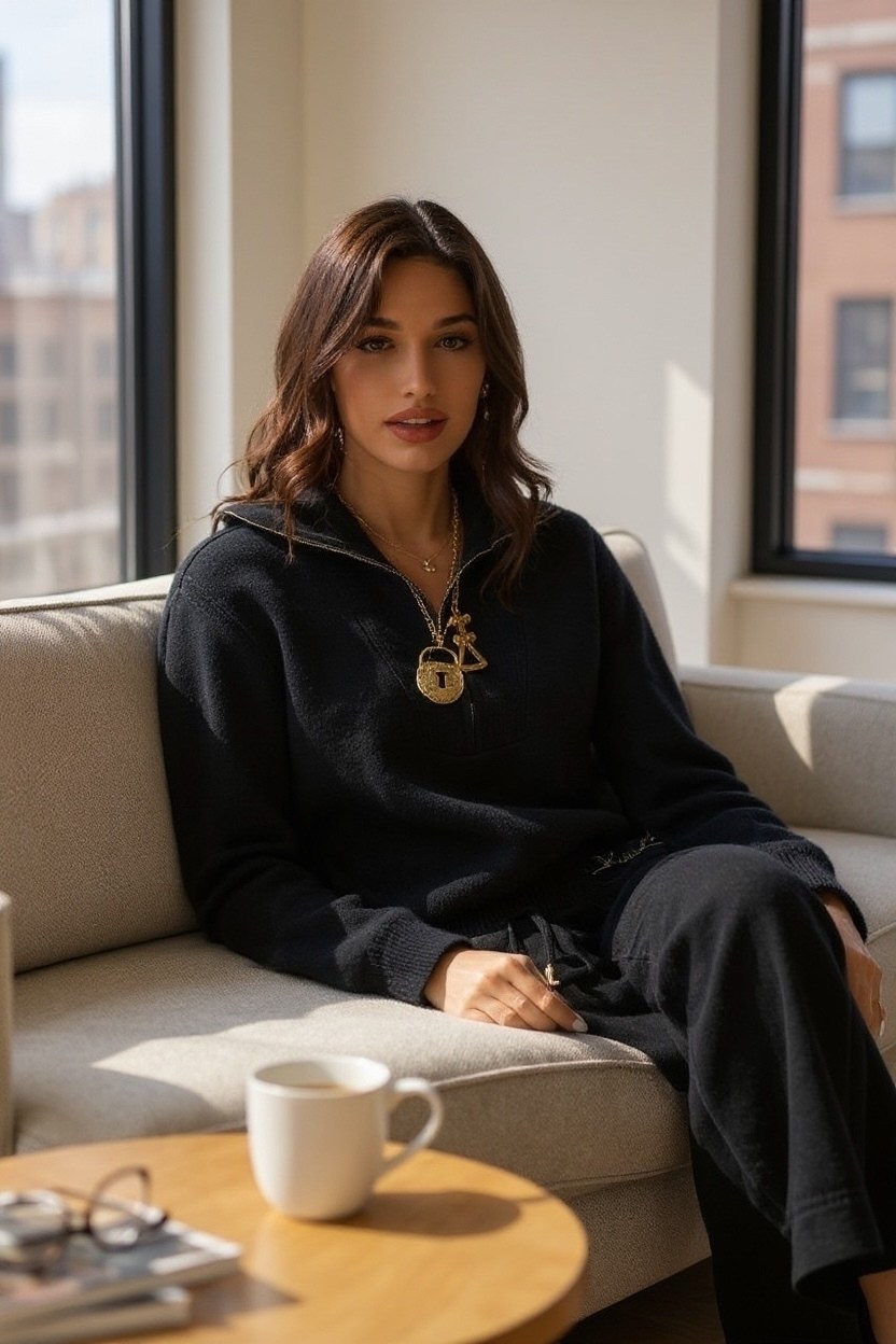 девушка,толстовка оверсайз,свитшот полузамок оверсайз на молнии с замком поло y2k ublossom,michelle ivana,свитшот полузамок оверсайз на молнии с замком толстовка ublossom