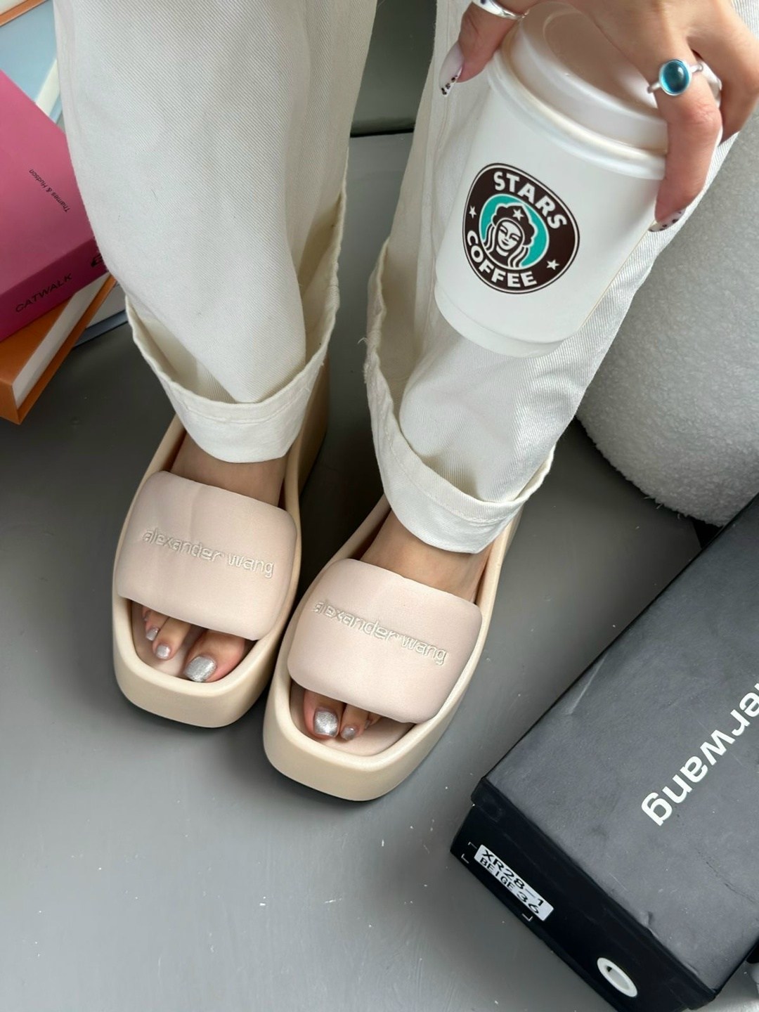 alexander wang шлепки на платформе,босоножки летние на платформе,женские шлепанцы,шлепанцы женские alexander wang,сабо босоножки на платформе