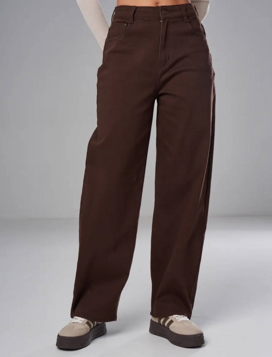 коричневые джинсы,коричневые джинсы женские,джинсы широкие коричневые,широкие брюки,брюки модные