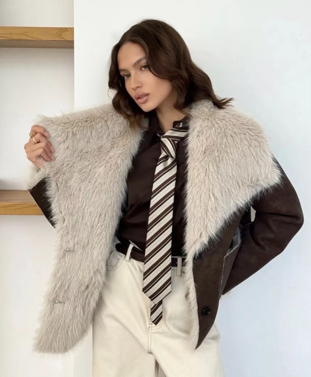 дубленка мех зара фенди,дубленка фенди с мехом,дубленка авиатор fendi,дубленка женская натуральный мех,дубленка зимняя