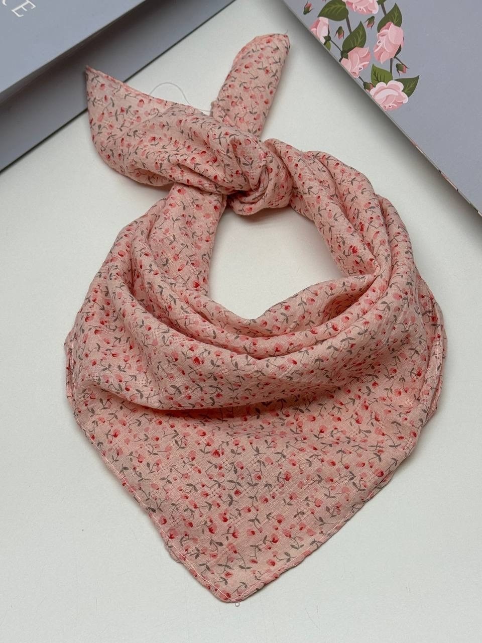 платок хлопковый,тонкиe платки,шарфы и платки,платки женские,платка