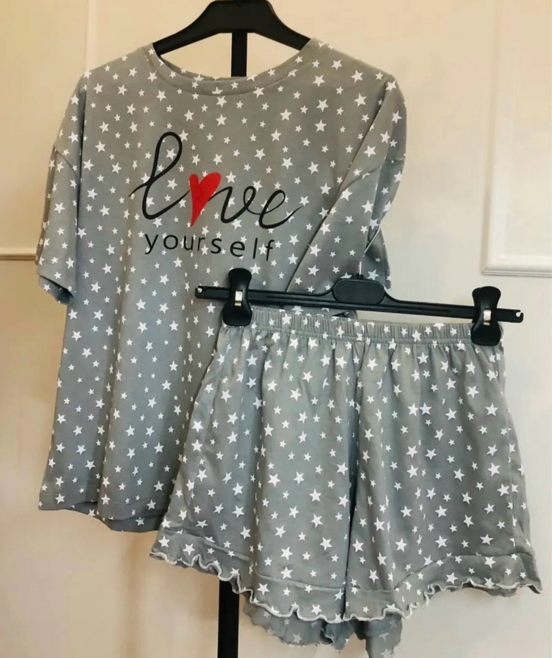 пижама женская с шортам,женские пижамы,пижама с шортами хлопок deby do 241962925,пижама с шортами,пижама