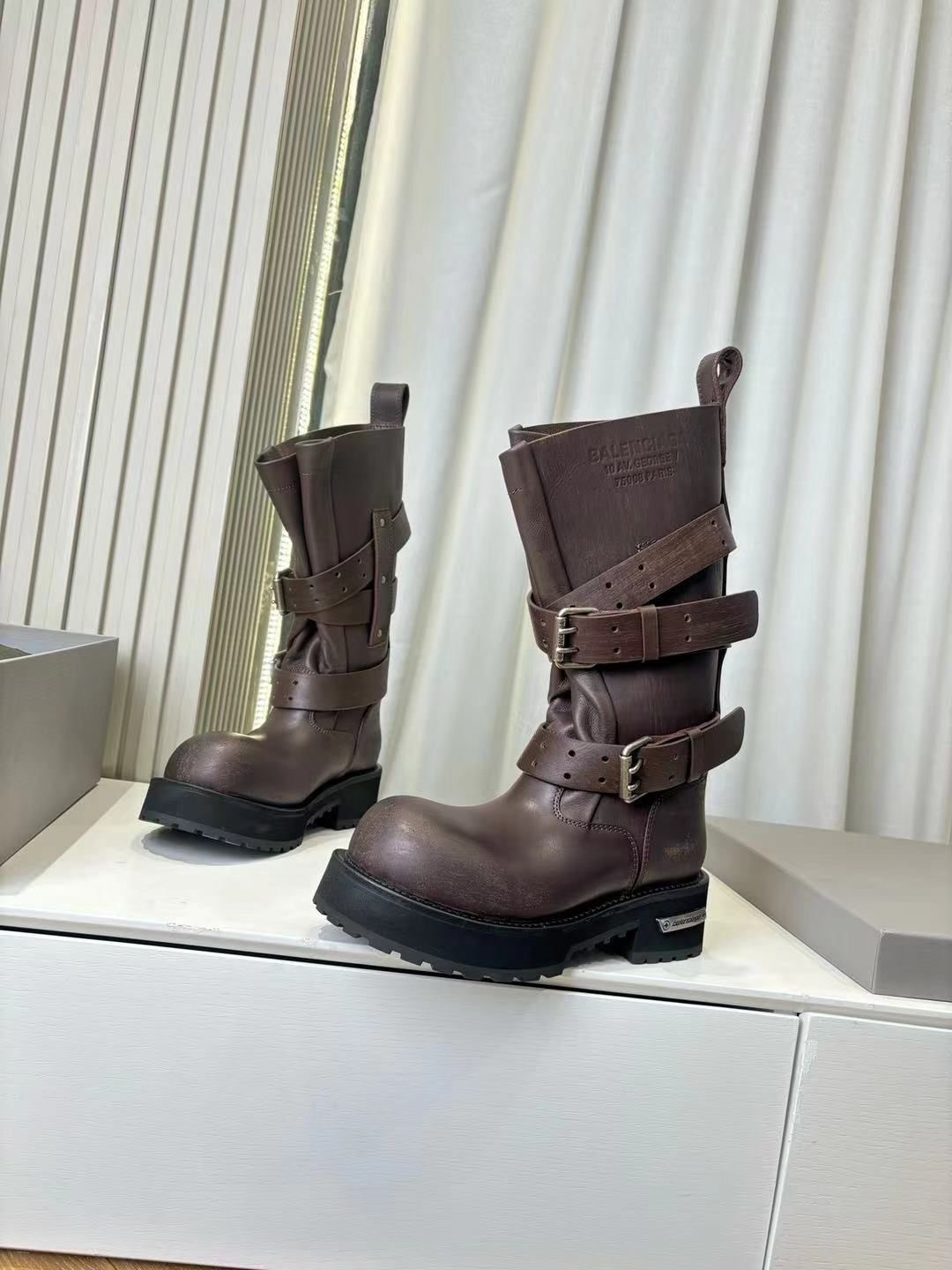 ,сапоги,женская ,короткие сапоги,сапоги мужские bulldozer выше колена черный balenciaga