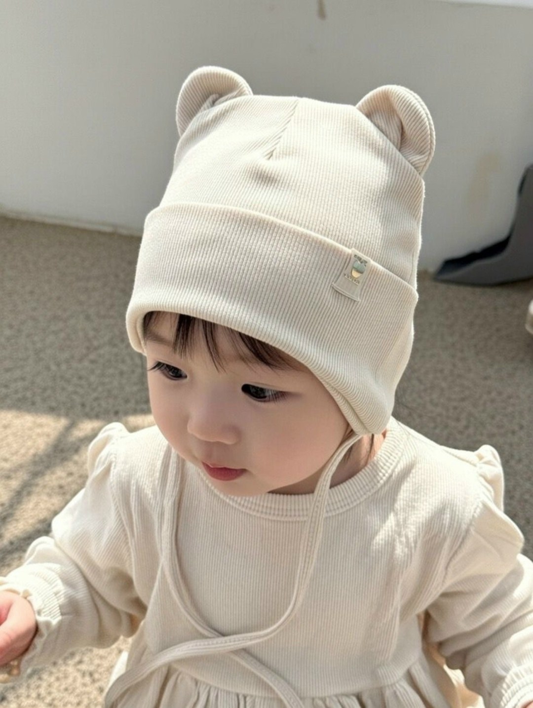 шапочка с ушками для новорожденных,детская шапочка,шапочка для малыша,шапочка для новорожденного,шапки для девочек