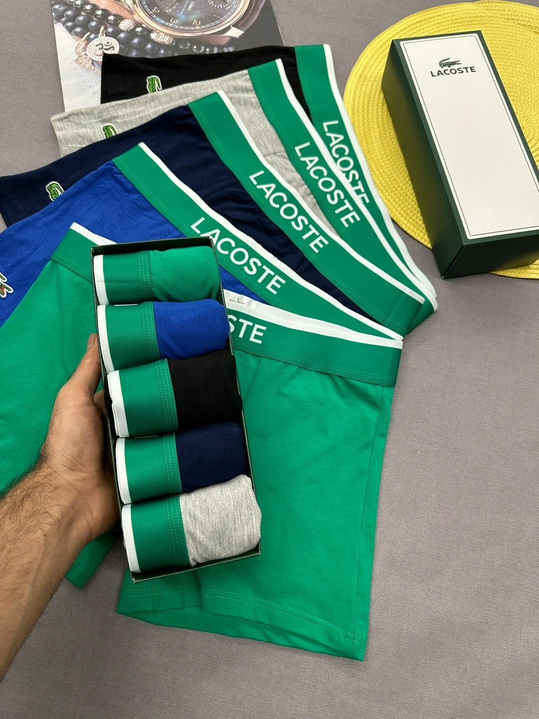 трусы мужские lacoste,комплект трусов боксеры lacoste,набор мужских трусов lacoste,комплект трусов мужских lacoste lac3 в ассортименте 52-54,трусы lacoste