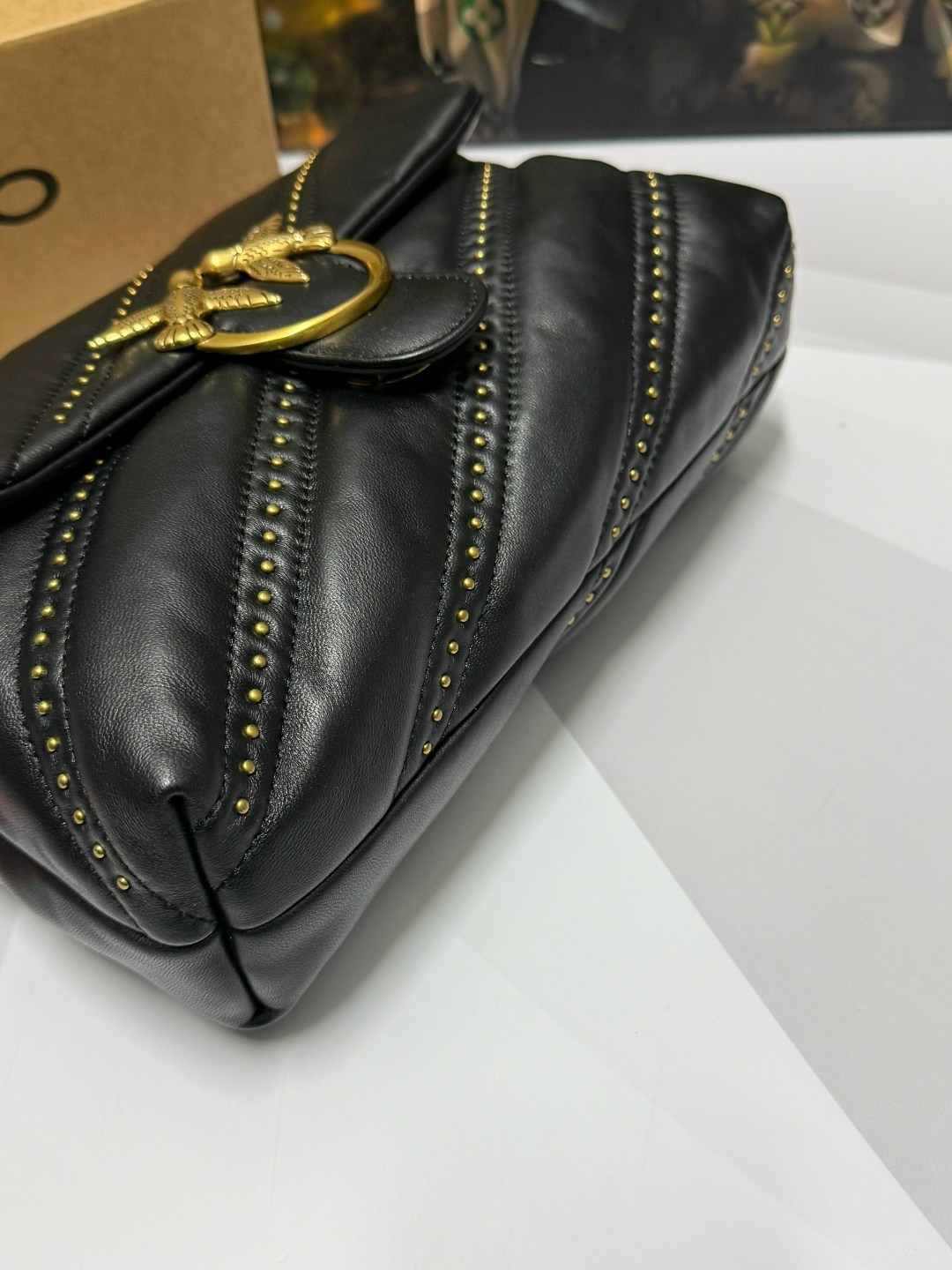 женская сумка pinko,сумка pinko,сумка женская pinko puff,pinko сумка на плечо,женская кожаная сумка pinko