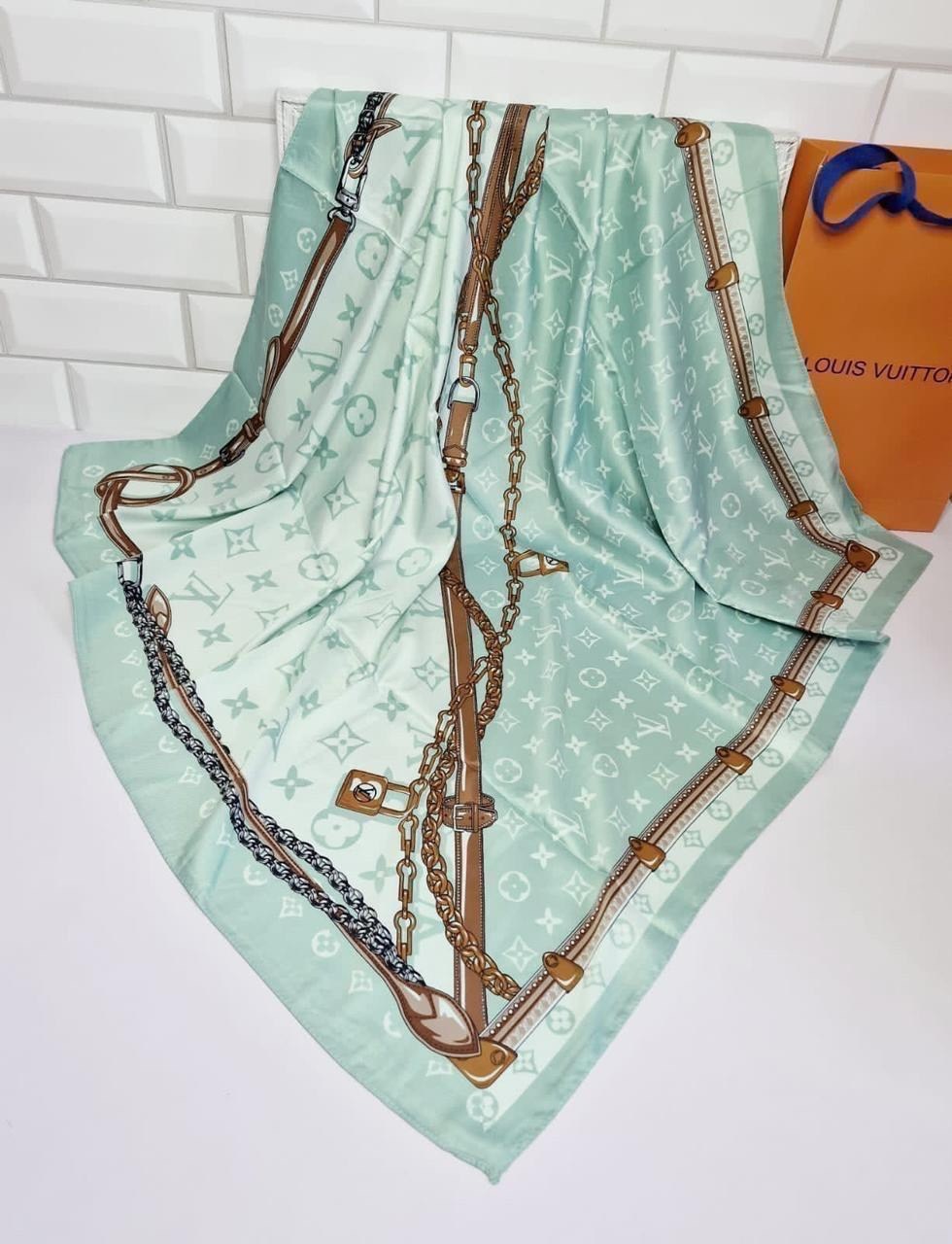 брендовый платок louis vuitton,louis vuitton платок,брендовый платок,шелковые платки,женские платки