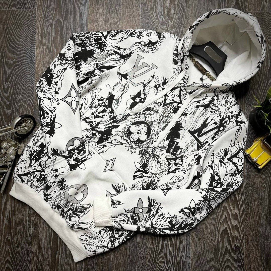 мужские худи на флисе,худи louis vuitton на флисе,мужские толстовки и худи,худи луи виттон,толстовка louis vuitton premium